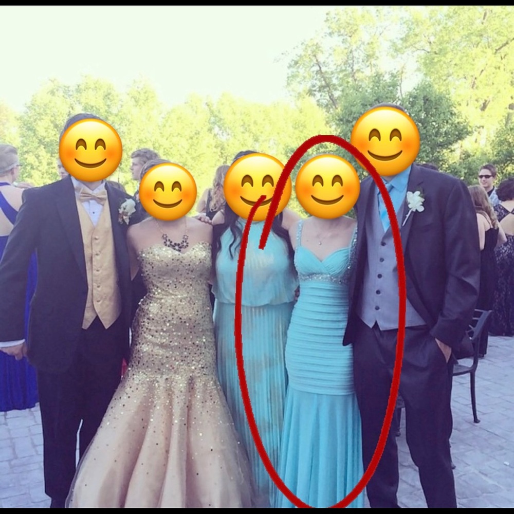 Turquoise Prom Dress